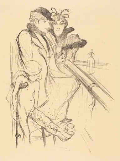 Wounded Eros (Eros vanné), by Henri de Toulouse-Lautrec