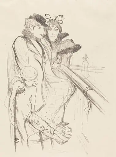 Wounded Eros (Eros vanné), by Henri de Toulouse-Lautrec