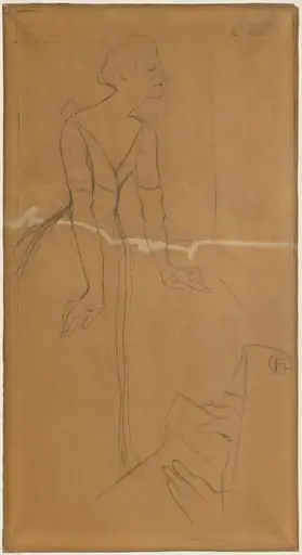 Yvette Guilbert, by Henri de Toulouse-Lautrec