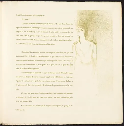 Yvette Guilbert, by Henri de Toulouse-Lautrec