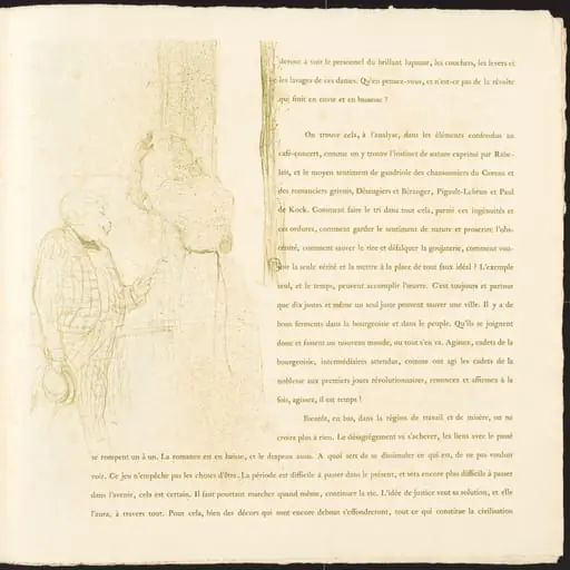 Yvette Guilbert, by Henri de Toulouse-Lautrec