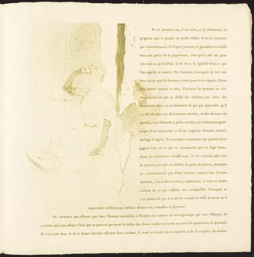 Yvette Guilbert, by Henri de Toulouse-Lautrec