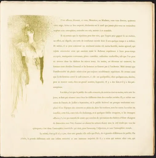 Yvette Guilbert, by Henri de Toulouse-Lautrec