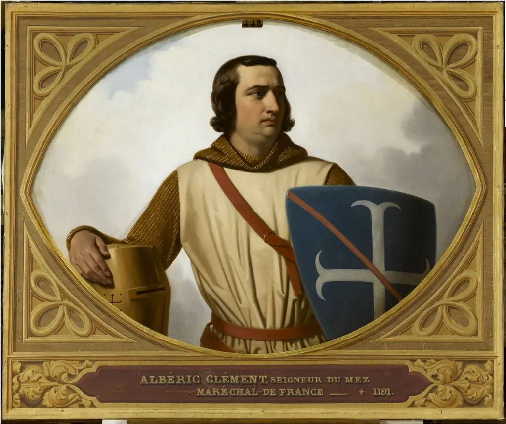 Albéric Clément, maréchal de France (?-1191), by Henri Decaisne