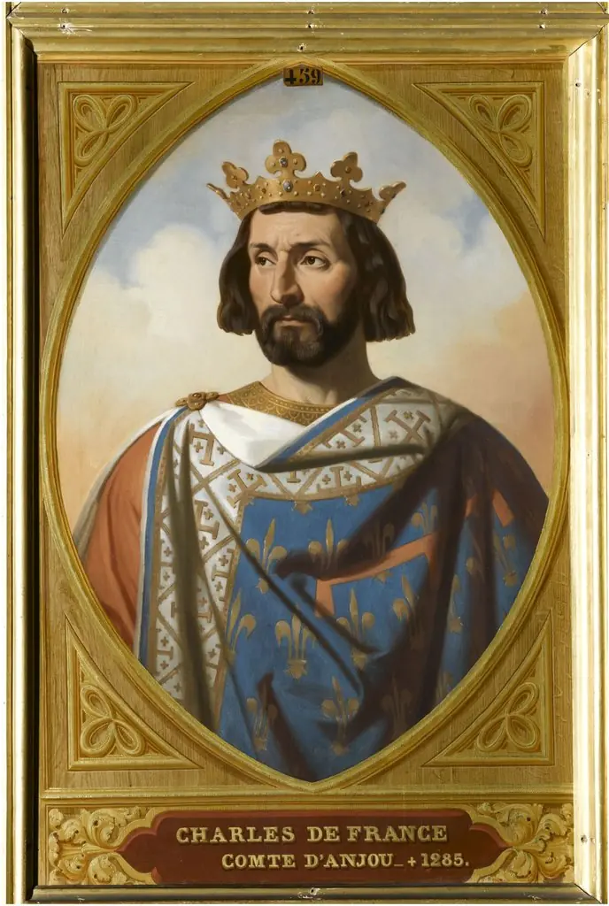 Charles de France (1220-1285), comte d'Anjou, by Henri Decaisne