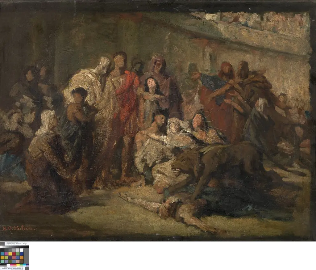 Martelaren in het circus, by Henri Dobbelaere