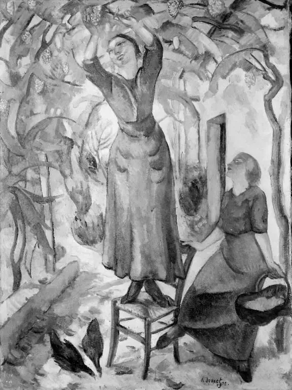 Grape Picking, by Henri Doucet