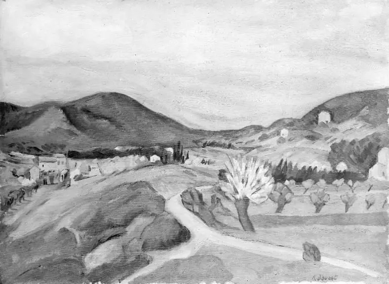 Montagnes de l'Ermitage, Provence, by Henri Doucet