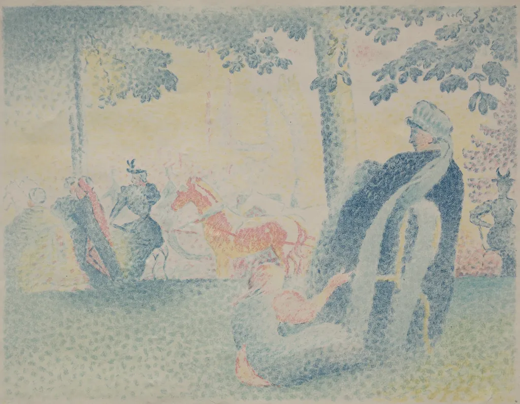 In the Park, by Henri Edmond Cross, 1894
