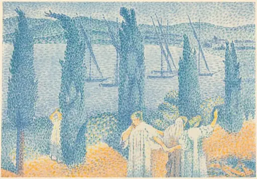 La Promenade, by Henri Edmond Cross