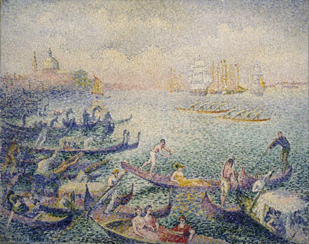 Regatta in Venice, by Henri Edmond Cross