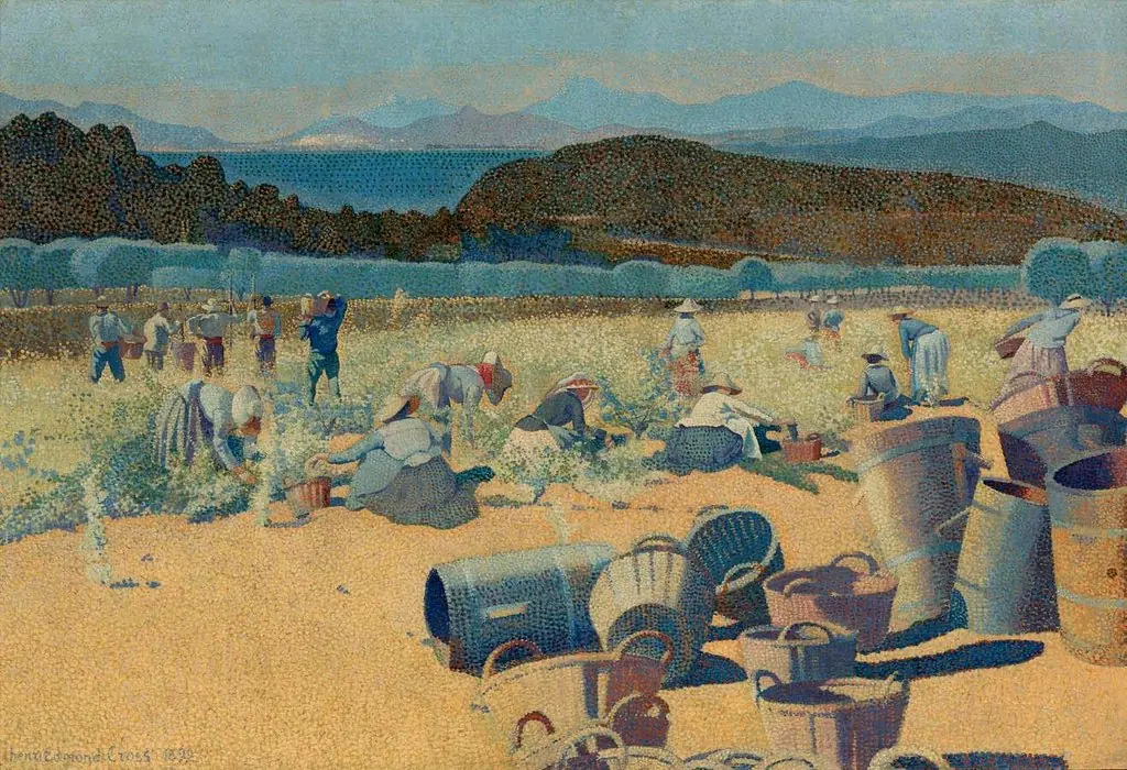 The Grape Harvest, by Henri Edmond Cross