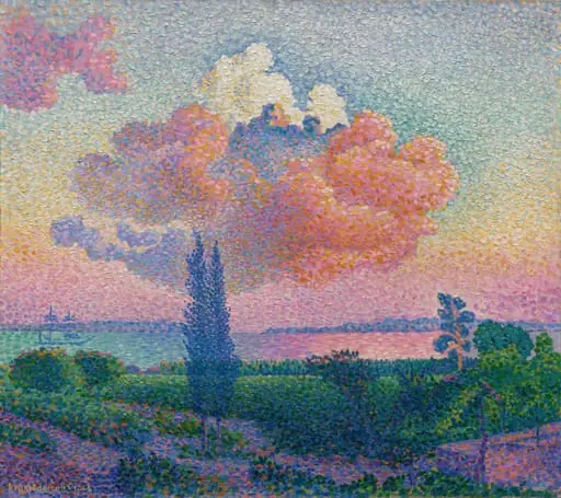 The Pink Cloud, by Henri Edmond Cross