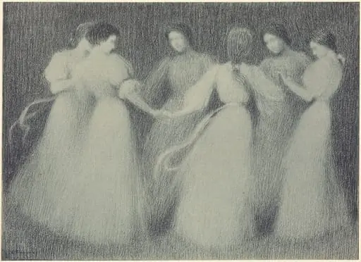 La Ronde, by Henri Eugéne Le Sidaner