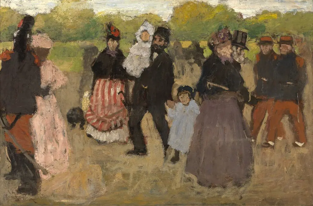Sunday at the Bois de Boulogne, by Henri Evenepoel