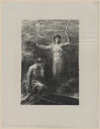 À Victor Hugo, by Henri Fantin-Latour, 1889