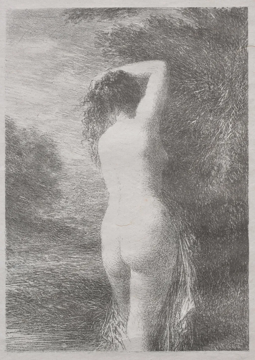 Bather Standing, by Henri Fantin-Latour, 1899