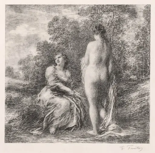 Bathers, by Henri Fantin-Latour