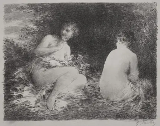 Bathers, by Henri Fantin-Latour