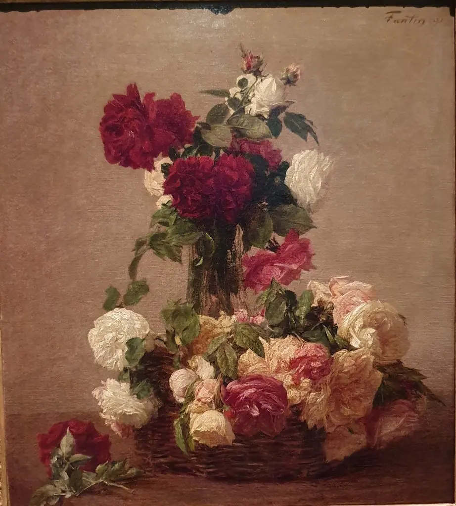 Cesto de Rosas