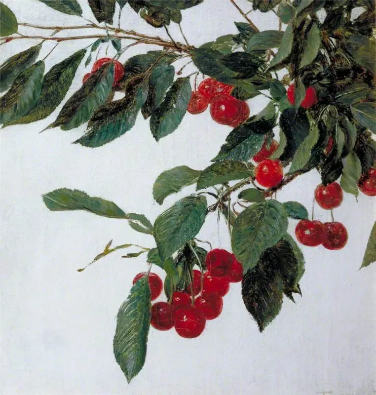 Cherries, by Henri Fantin-Latour