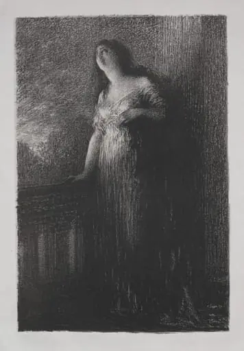 Confiding in the Night, by Henri Fantin-Latour