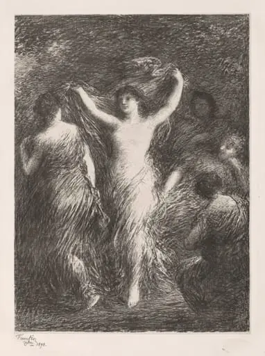 Dancing, by Henri Fantin-Latour