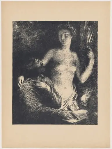Inspiration, by Henri Fantin-Latour