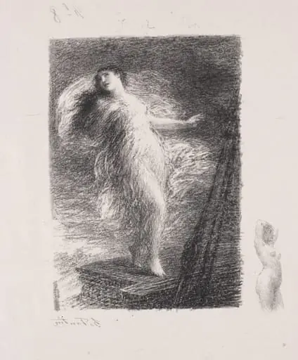 La jeune Tarentine, by Henri Fantin-Latour