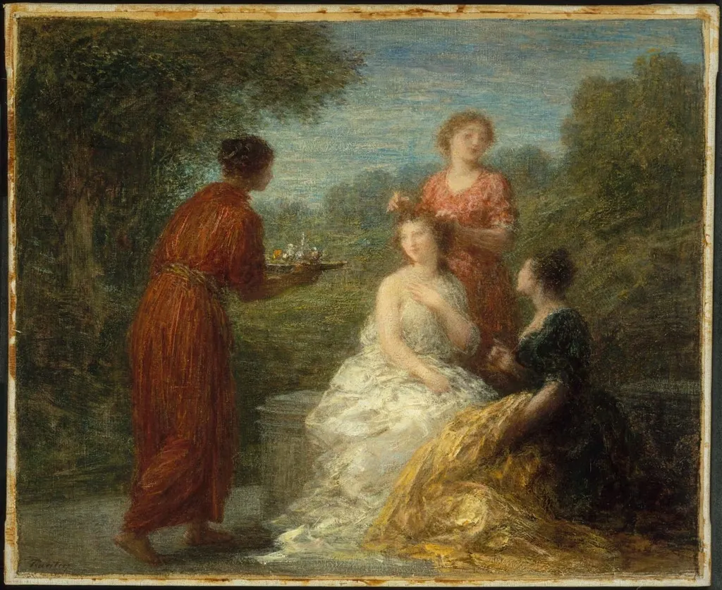 La Toilette, by Henri Fantin-Latour, oil, 1880