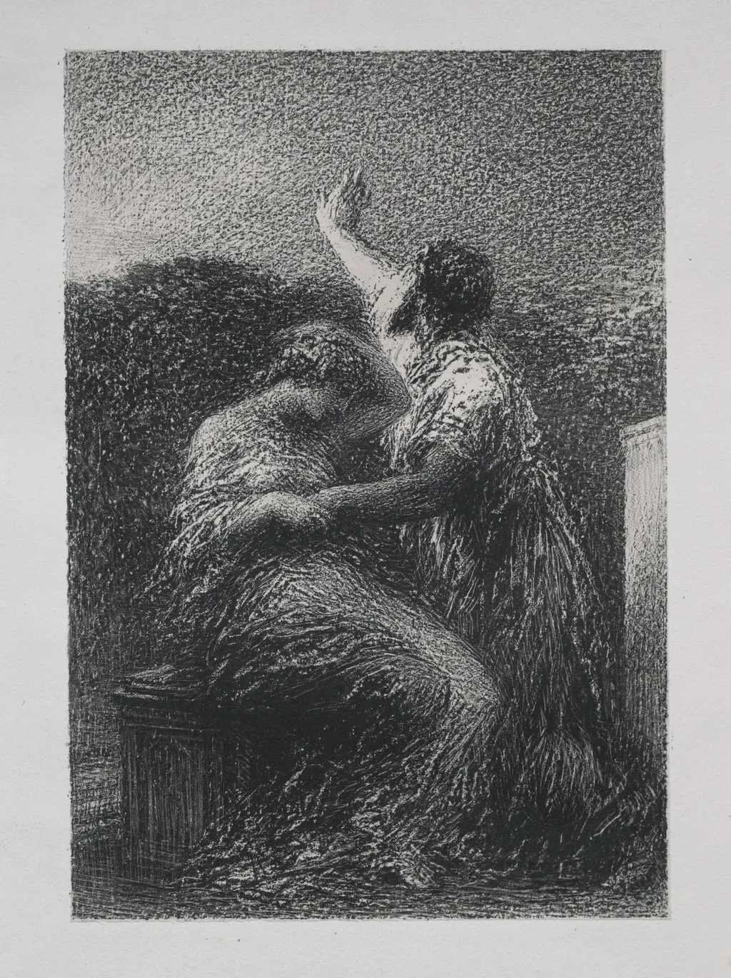 Le mage Baltajar et Fatime, by Henri Fantin-Latour, 1891