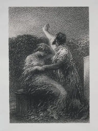 Le mage Baltajar et Fatime, by Henri Fantin-Latour