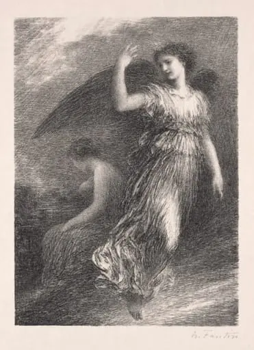 Le Paradis et la Peri - Debut, by Henri Fantin-Latour
