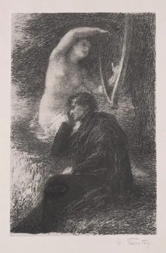 Lélio: The Aeolian Harp, by Henri Fantin-Latour