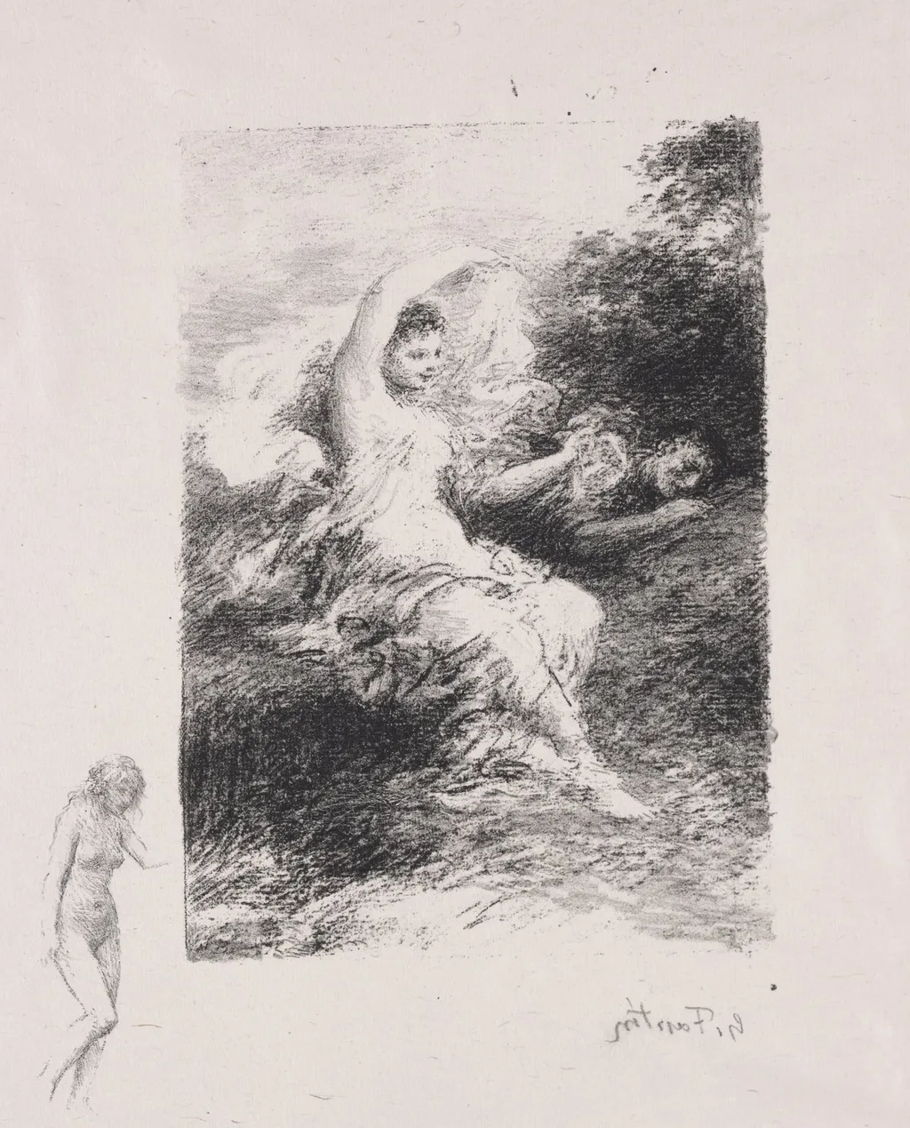 Lydé, by Henri Fantin-Latour
