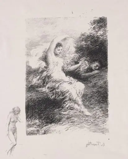 Lydé, by Henri Fantin-Latour