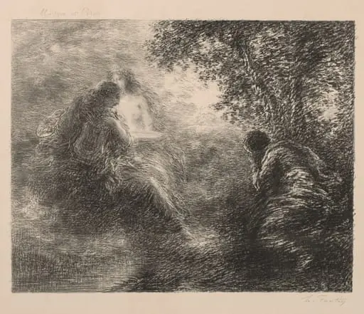 Music and Poetry, by Henri Fantin-Latour