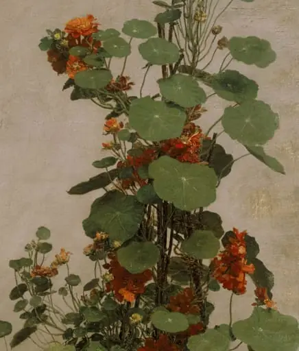 Nasturtiums, by Henri Fantin-Latour