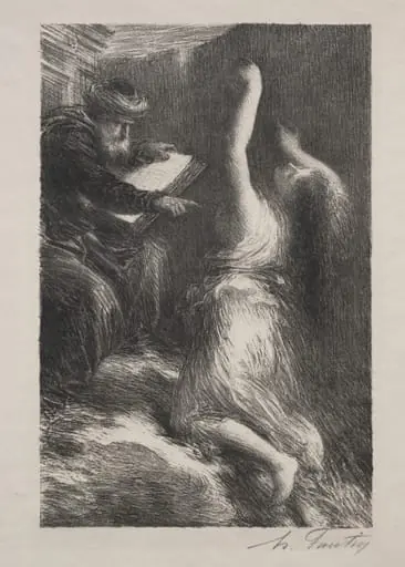 Parsifal, Act II: Evocation of Kundry, by Henri Fantin-Latour