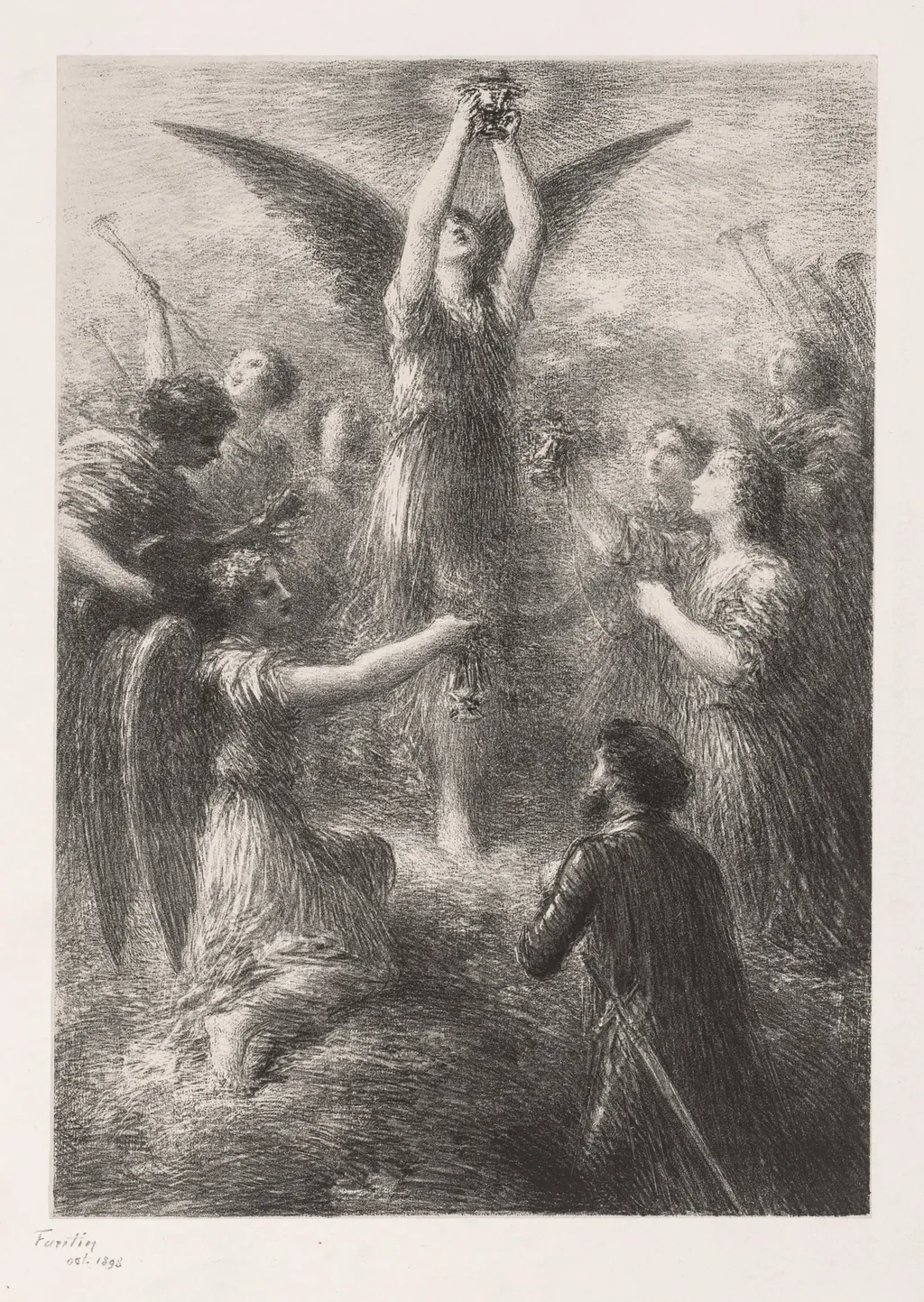 Prelude to Lohengrin, by Henri Fantin-Latour, 1898