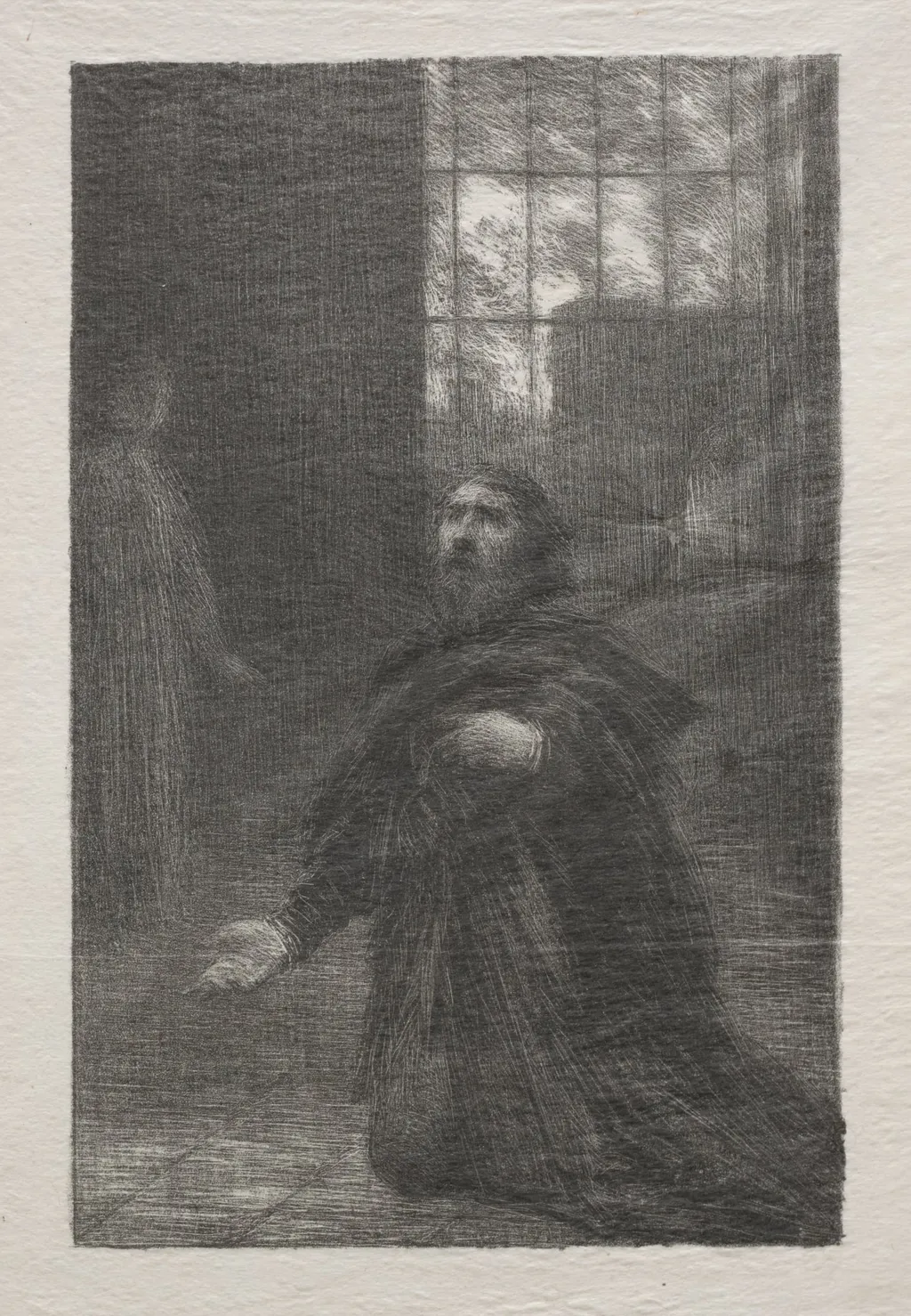 Rienzi, Act V: Rienzi’s Prayer, by Henri Fantin-Latour, 1886