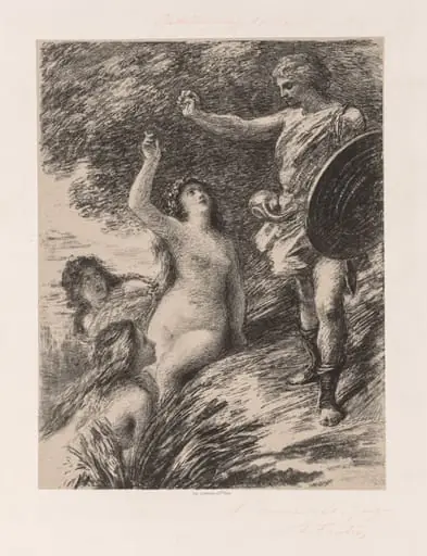 Siegfried and the Daughters of the Rhine, by Henri Fantin-Latour