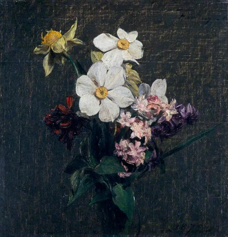 Spring Flowers, by Henri Fantin-Latour