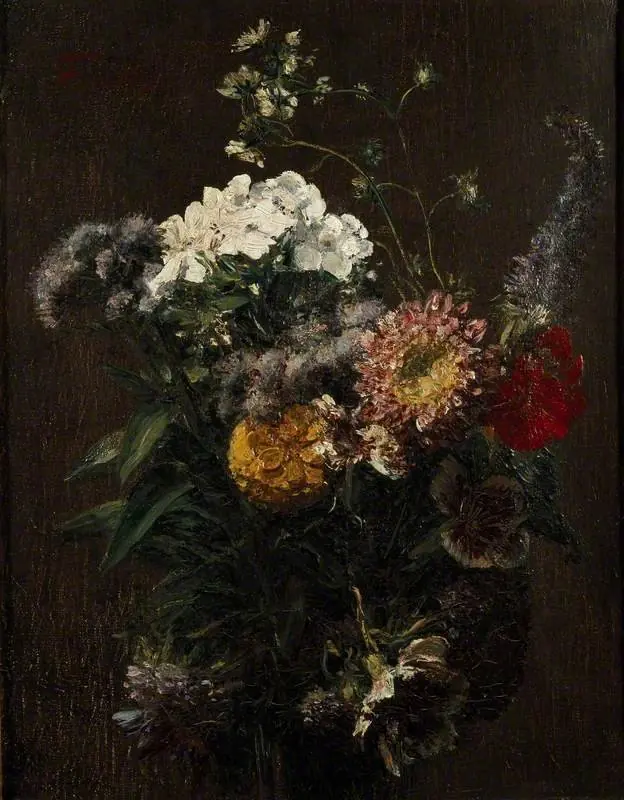 Still Life: Mixed Flowers, by Henri Fantin-Latour