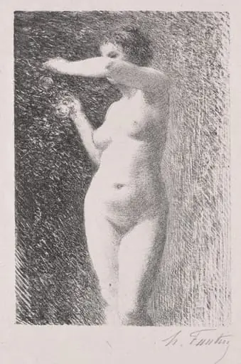 Study for Eve, by Henri Fantin-Latour