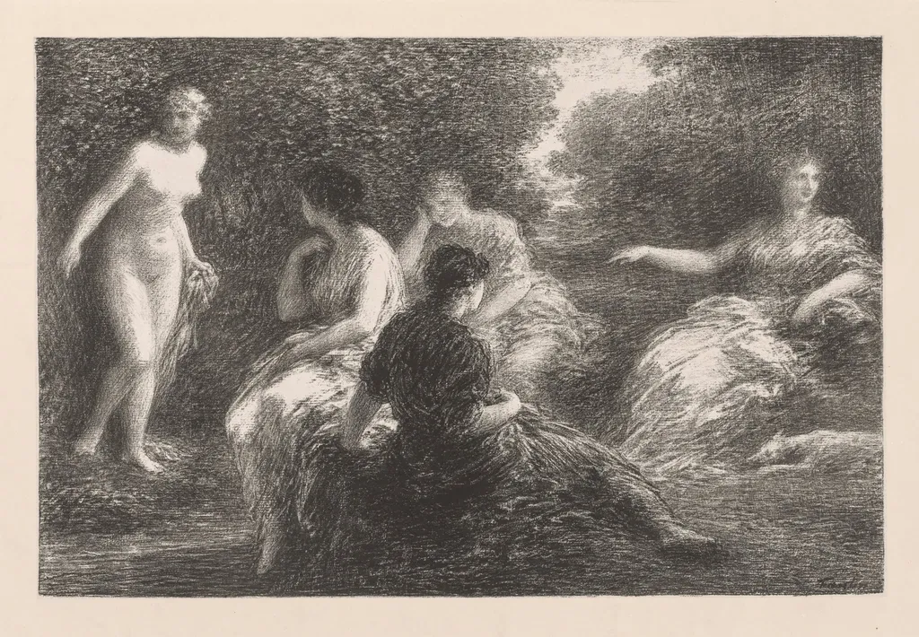 The Bathers, by Henri Fantin-Latour, 1896