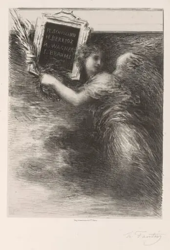 The Genius of Music, by Henri Fantin-Latour