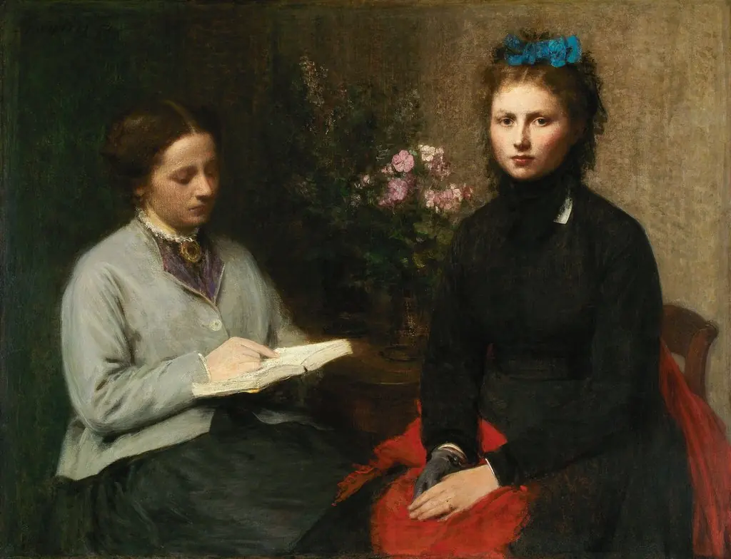The Reading, by Henri Fantin-Latour