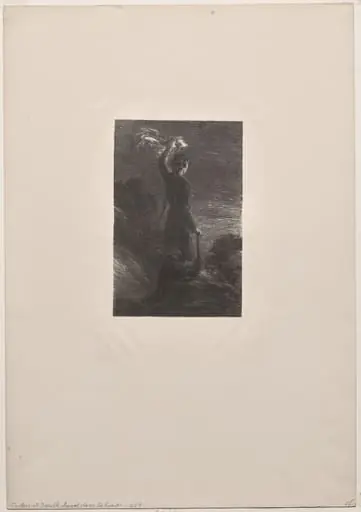Tristan and Isolde, Act II: Signal in the Night, by Henri Fantin-Latour