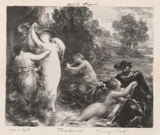 Venusberg, by Henri Fantin-Latour